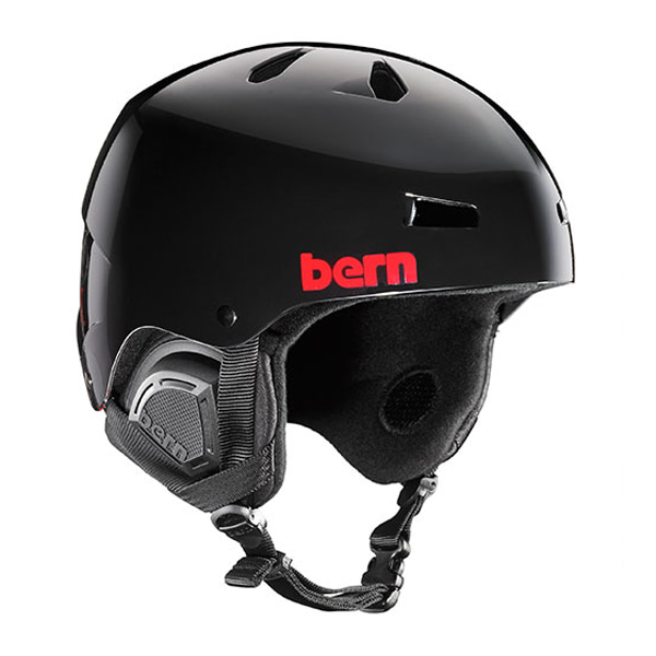 BERN/번 헬멧 MACON-GLOSS BLACK/HENRIK HARLAUT/BLACK LINER (번 마콘 스노우보드헬멧)