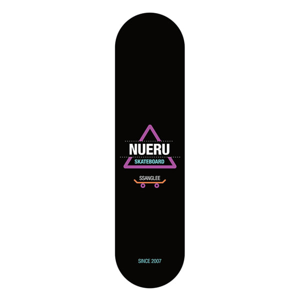 NUERU/느루 스케이트 데크 PRO SSANGLEE NEW MODEL-B (느루 스케이트보드데크/데크 단품)